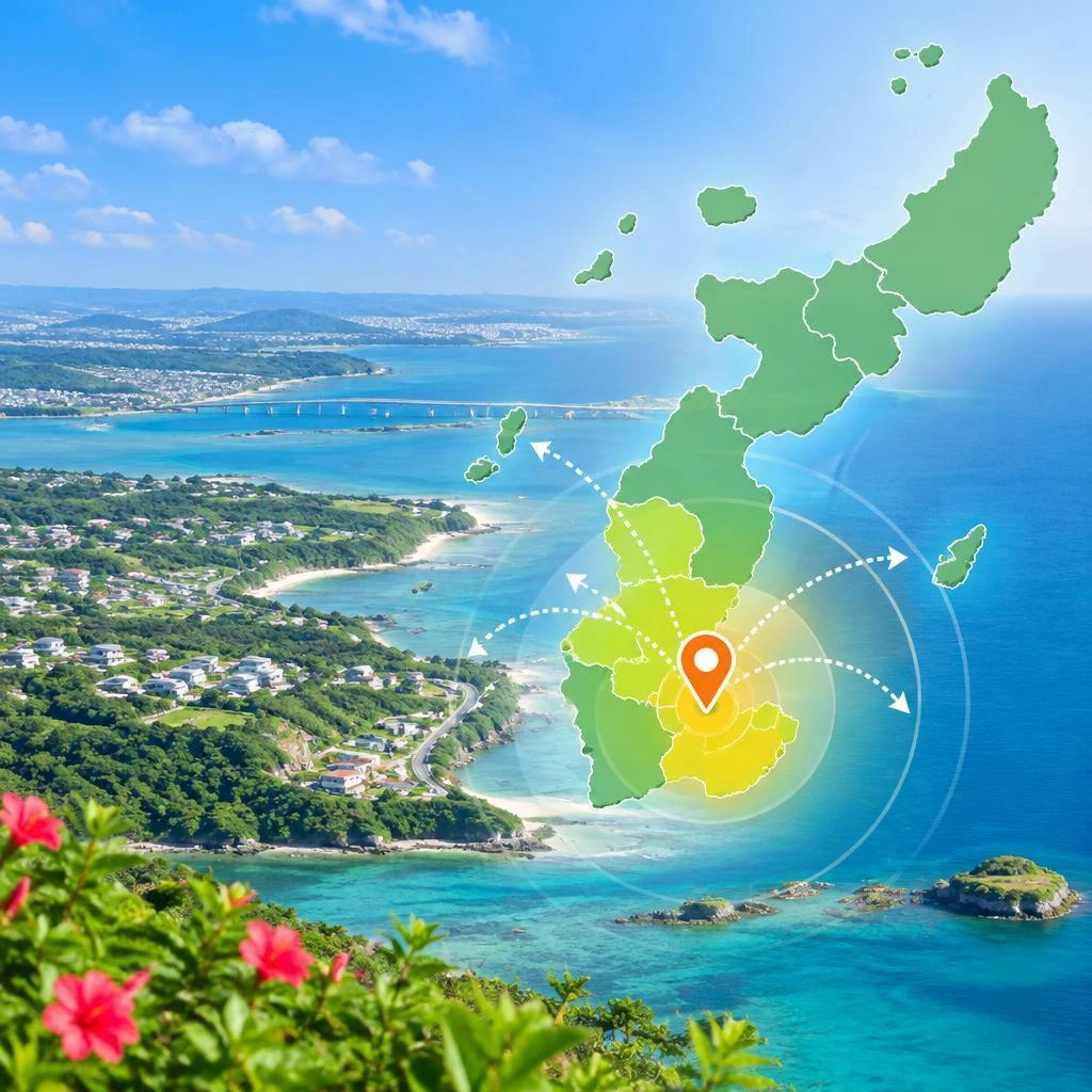 南城市を拠点に、那覇市など沖縄県中南部へ対応